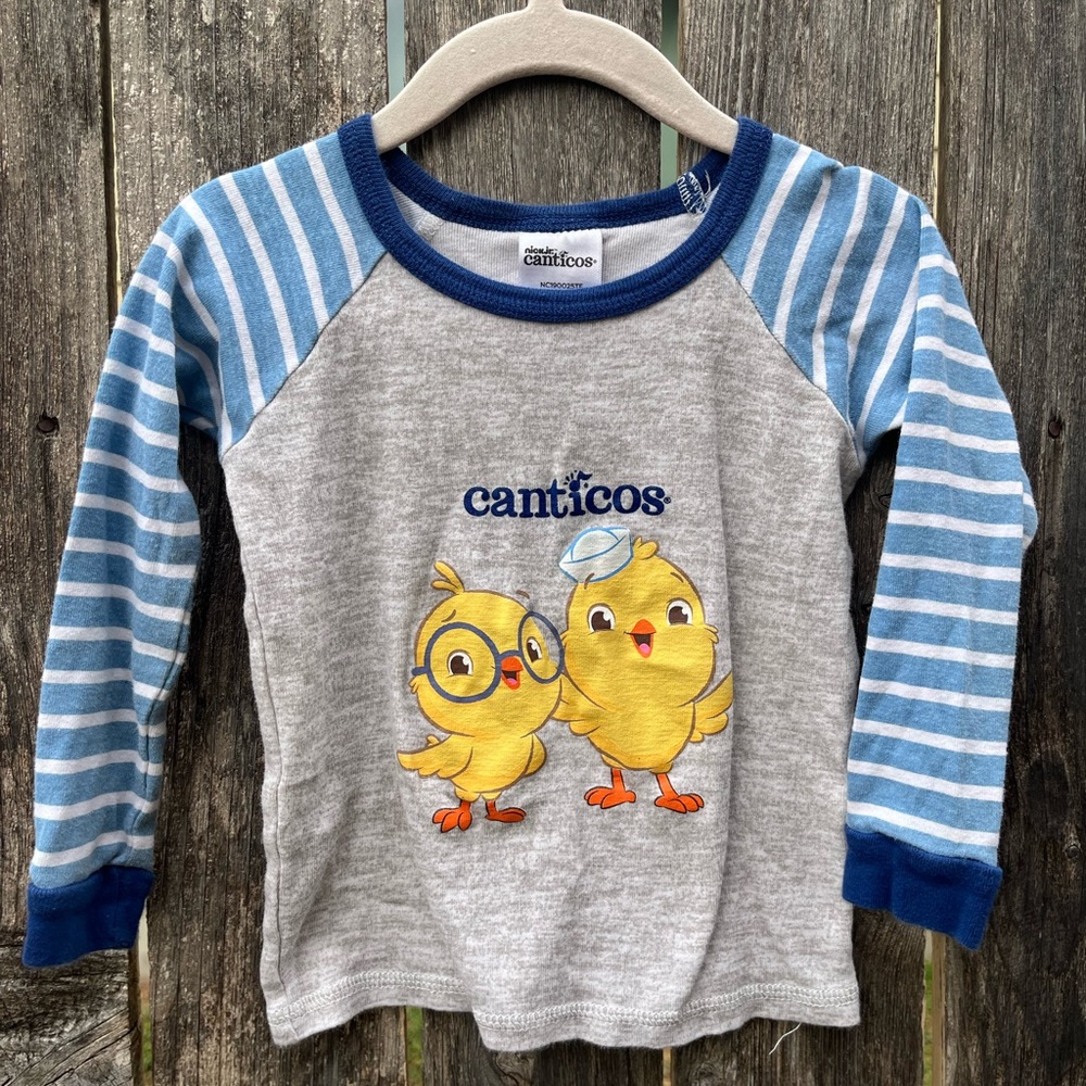Cánticos nick jr kids shirt